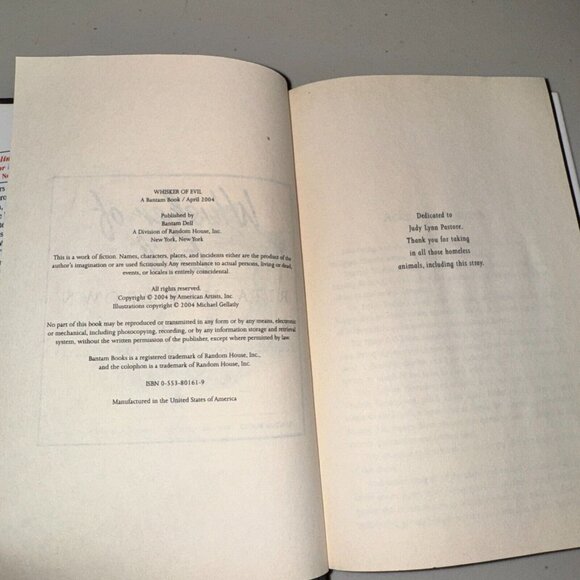 Lot 5 Mrs. Murphy Mystery by Rita Mae Brown & Sneaky Pie Brown Hardcover Novel - Picture 12 of 16